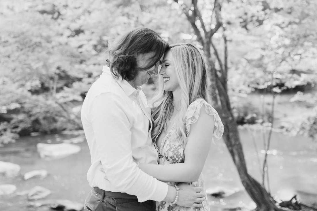 Eno River Engagement pictures asheville wedding photographer