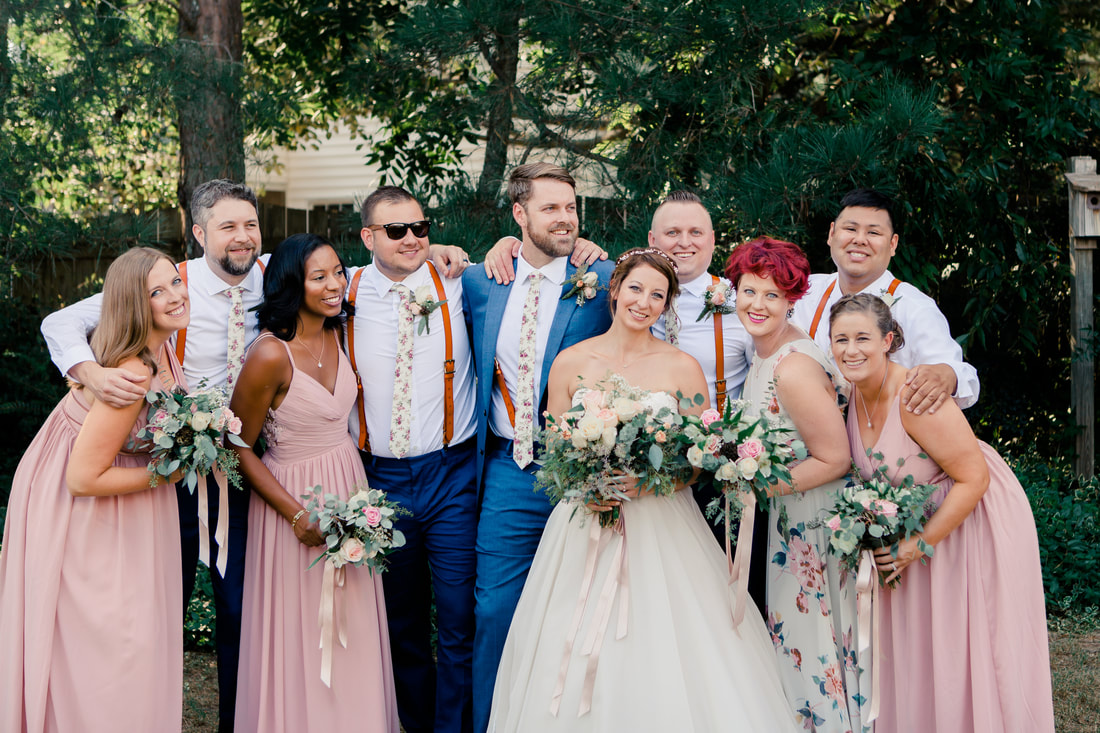 Raleigh, NC Backyard Wedding - Miami Wedding Photographer