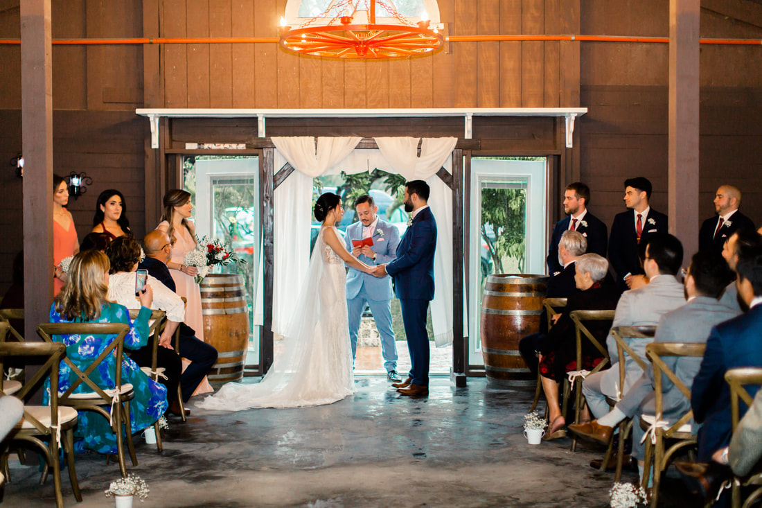 Raleigh Wedding Photographer | Miami Wedding | Casa Tranquila Wedding ceremony first look