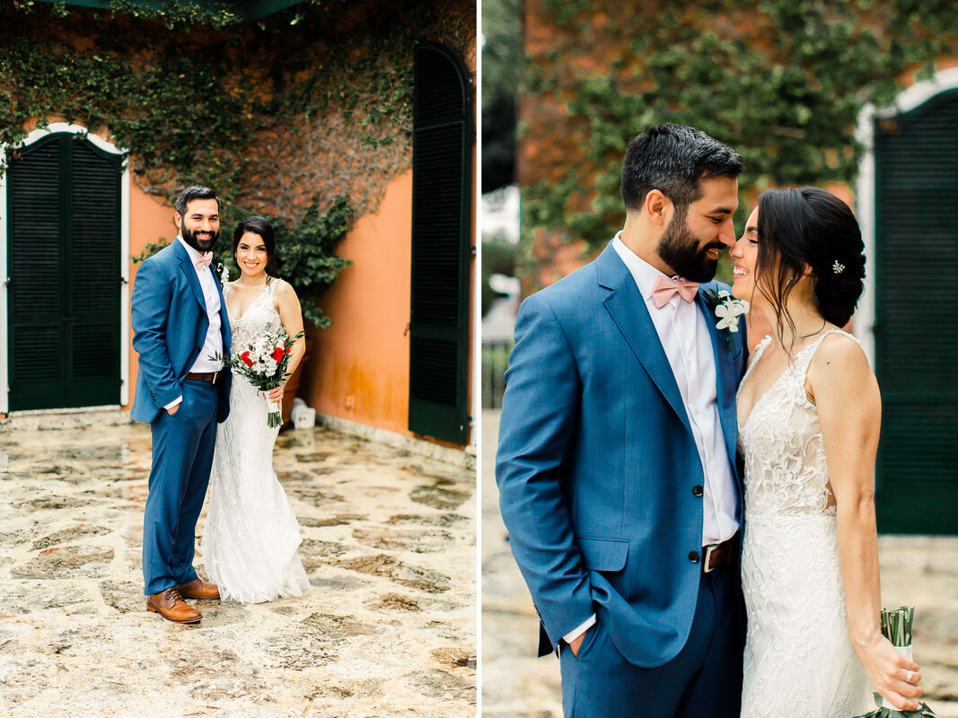Raleigh Wedding Photographer | Miami Wedding | Casa Tranquila Wedding candid wedding portraits