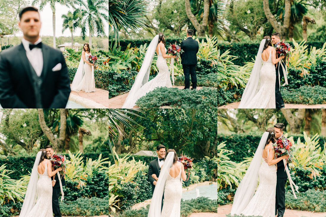 Thalatta Estate wedding, Miami wedding, 5 reasons to do a first look