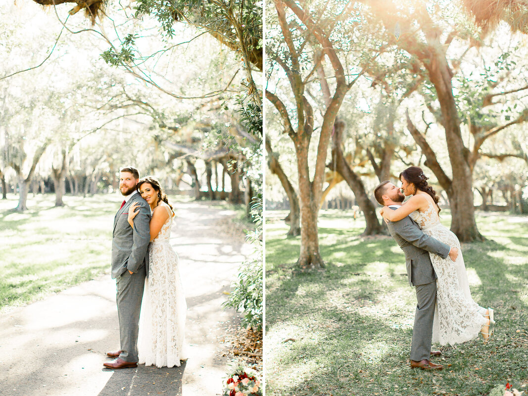 Raleigh Wedding Photographer Mattheson Hammock Park| Longans Place wedding Miami Wedding light and airy wedding pictures 