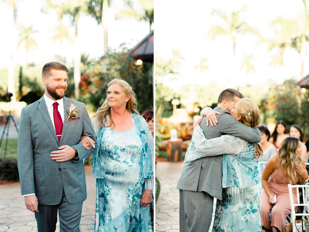 Raleigh Wedding Photographer Mattheson Hammock Park| Longans Place wedding Miami Wedding light and airy wedding ceremony 