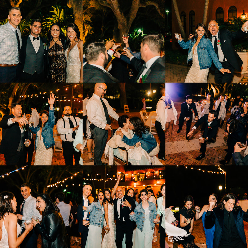 Raleigh Wedding photographer, Thalatta Estate wedding, Miami wedding photographer, wedding reception dancing