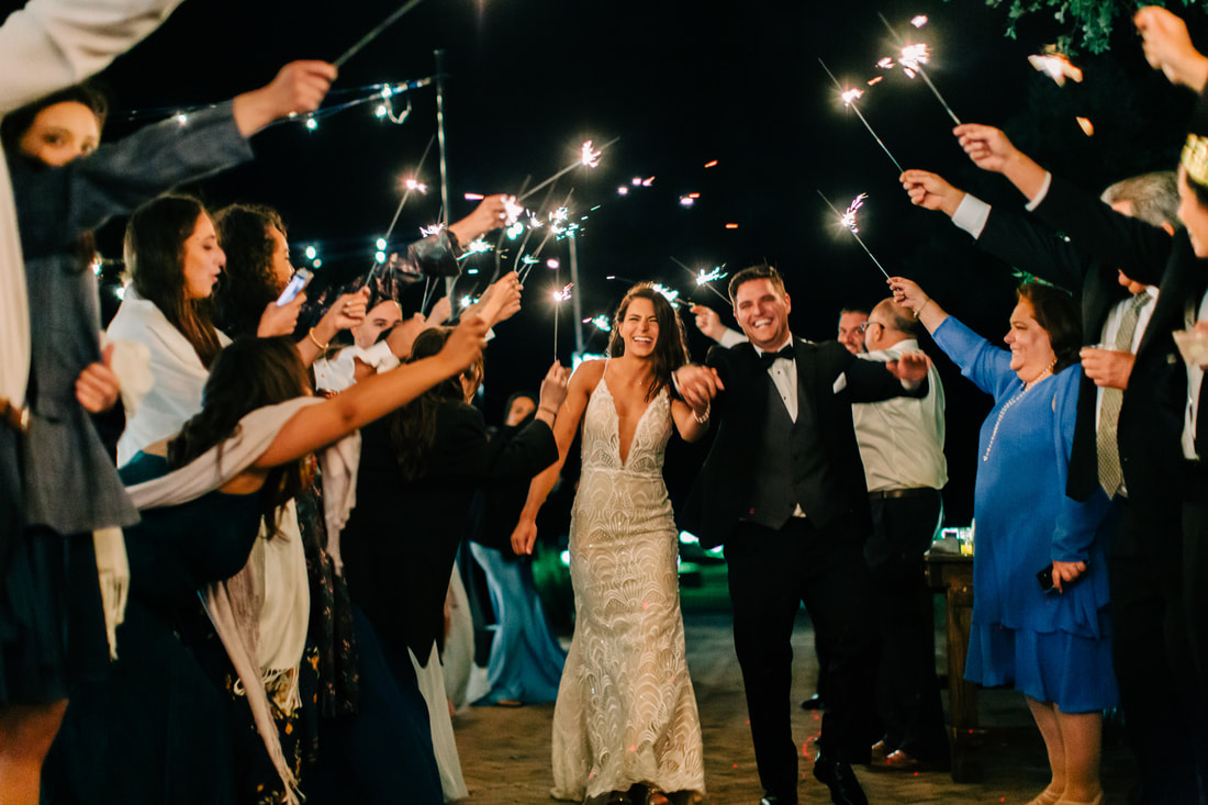 Raleigh Wedding photographer, Thalatta Estate wedding, Miami wedding photographer, sparklers wedding exit