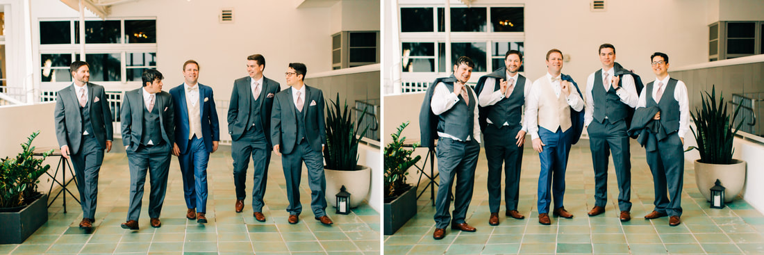 Raleigh Wedding photographer, Confidante Hotel Wedding, Miami wedding photographer, groomsmen poses