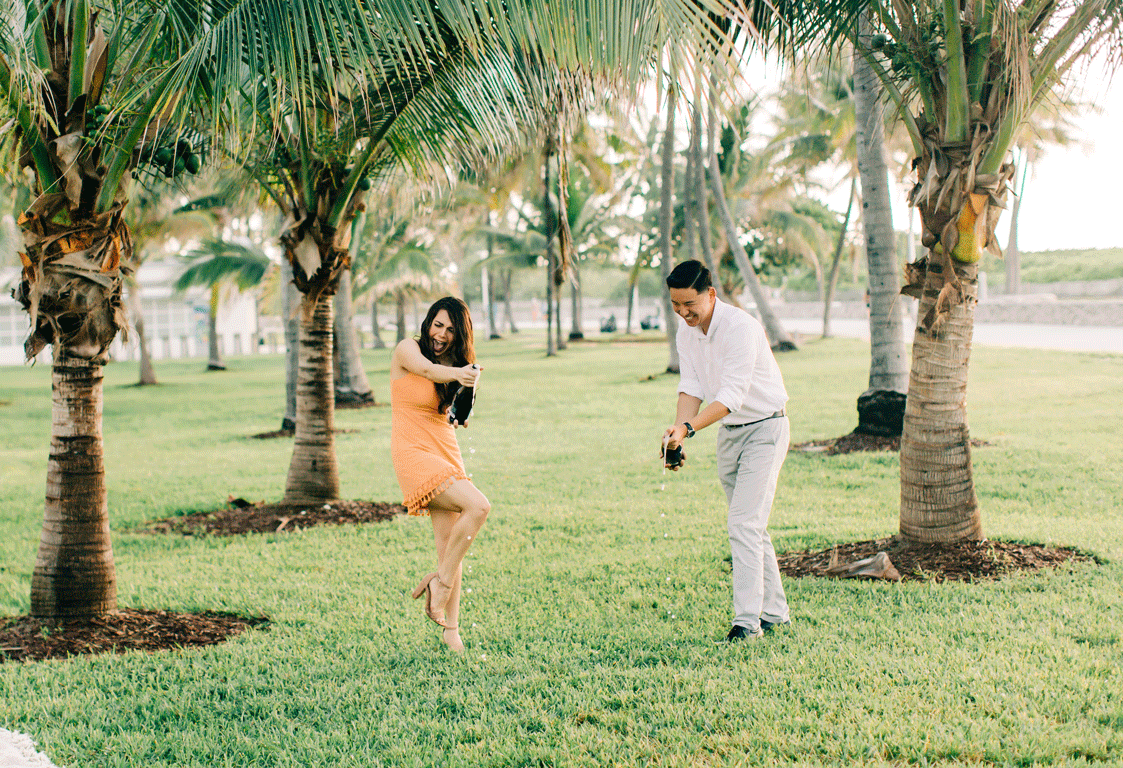 Raleigh wedding Photographer Miami beach engagement 