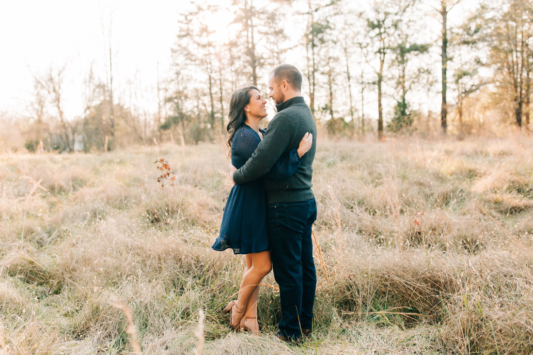 Raleigh wedding photographer and raleigh engagement photographer at NC museum of art 